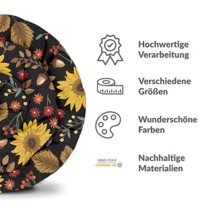 Therapiedecken Bettwäschen Set mit Sonnenblume