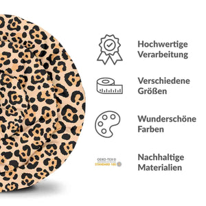 Therapiedecken Bettwäschen Set Leoparden Print