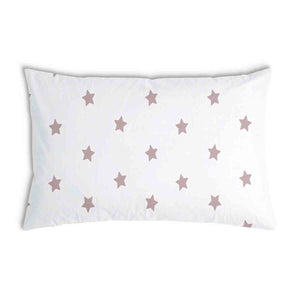 Gesundheitskissen Weiß mit rosa Sternen