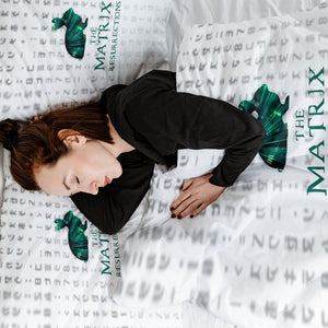 Therapiedecken Bettwäschen Set Weiß Matrix